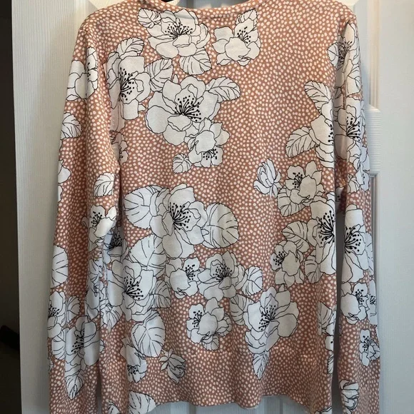 Womens Lands End cardigan sweater size L, EUC - Picture 4 of 7